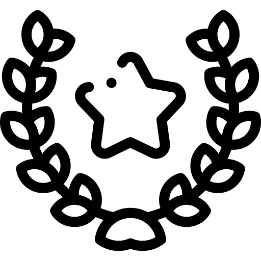 Star prize award achievement icon