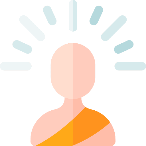 Enlightenment people user enlightenment icon
