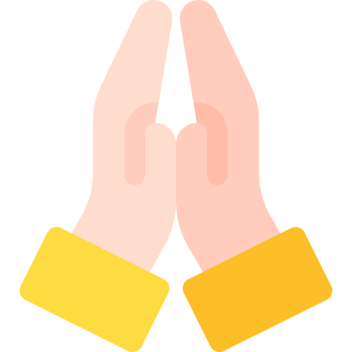 Namaste hinduist oriental cultures icon Namaste hinduist oriental cultures icon