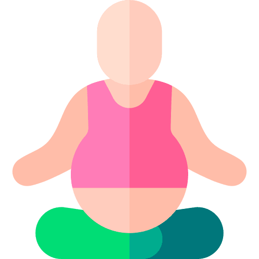 Pregnant relaxation pregnant exercise icon Pregnant relaxation pregnant exercise icon