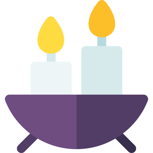 Candles wellness light candles icon Candles wellness light candles icon