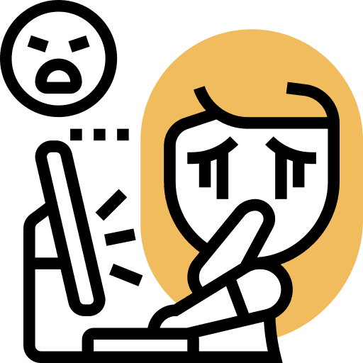 Harassment computer miscellaneous cyberbullying icon