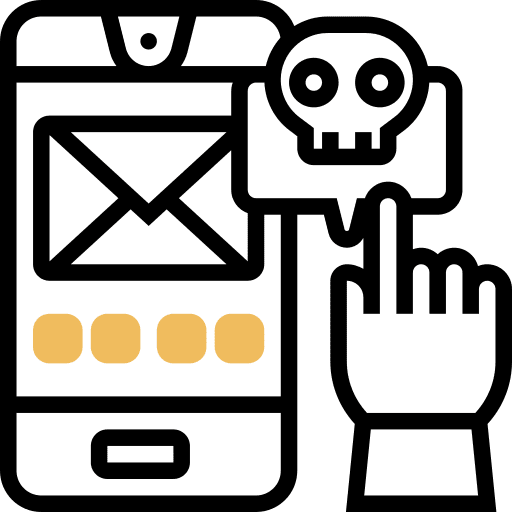 Spam communications spam message icon Spam communications spam message icon