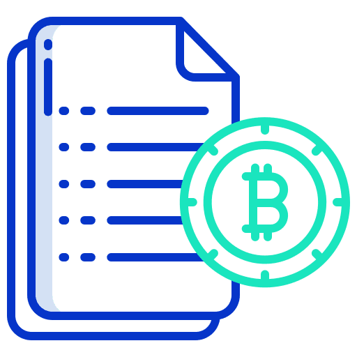Document business and finance expenses invoice icon