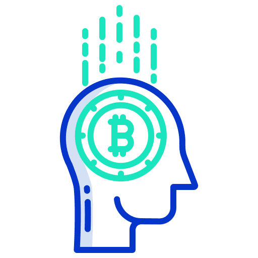 Head payment head cryptocurrency icon