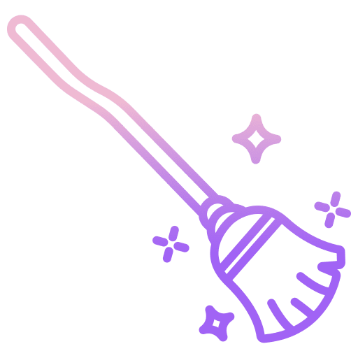 Broom halloween magical magic broom icon Broom halloween magical magic broom icon