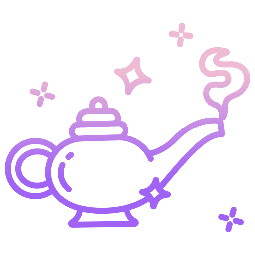 Magic lamp cultures legend magic lamp icon