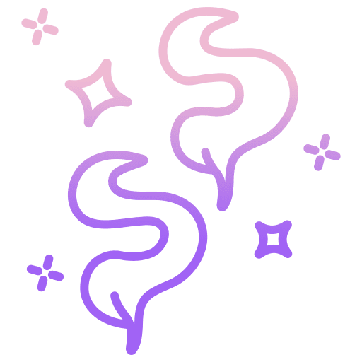 Smoke wand magician miscellaneous icon