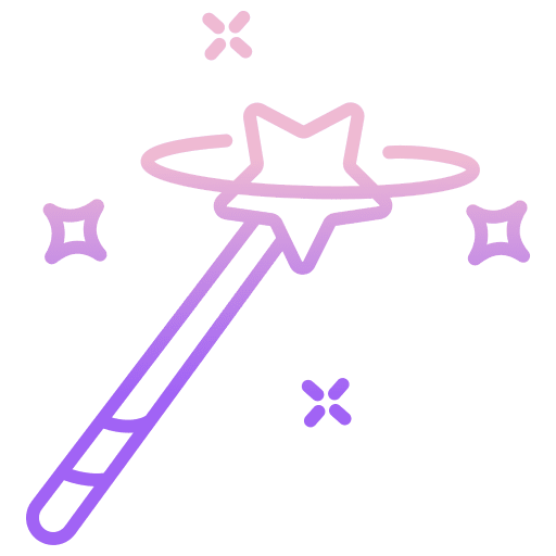 Wand entertainment wand wizard icon Wand entertainment wand wizard icon