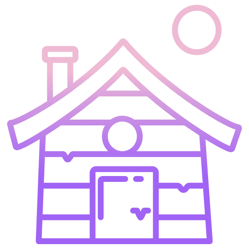 House magic spooky building icon House magic spooky building icon