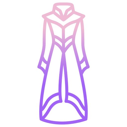 Wizard costume clothes fairy tale icon Wizard costume clothes fairy tale icon
