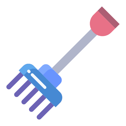 Fork equipment garden tools working tool icon Fork equipment garden tools working tool icon
