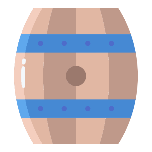 Barrel wooden barrel storage icon Barrel wooden barrel storage icon