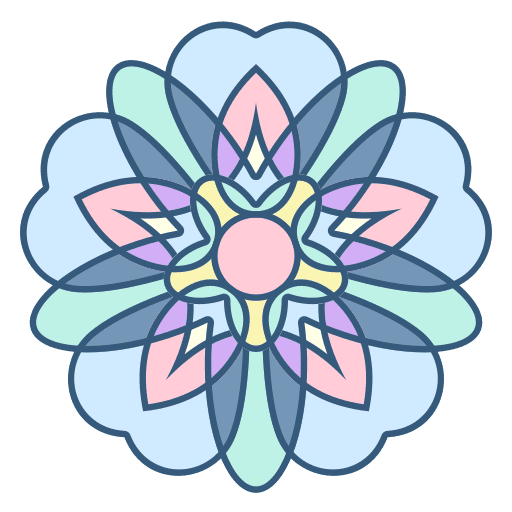 Mandala decoration ornamental floral design icon Mandala decoration ornamental floral design icon