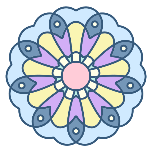 Mandala floral design flower design miscellaneous icon Mandala floral design flower design miscellaneous icon
