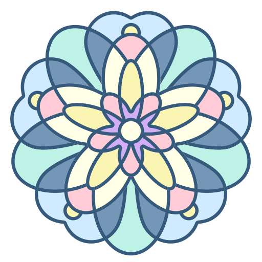 Mandala ornamental flower floral design icon Mandala ornamental flower floral design icon