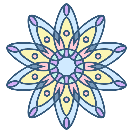 Mandala floral design art and design floral icon Mandala floral design art and design floral icon