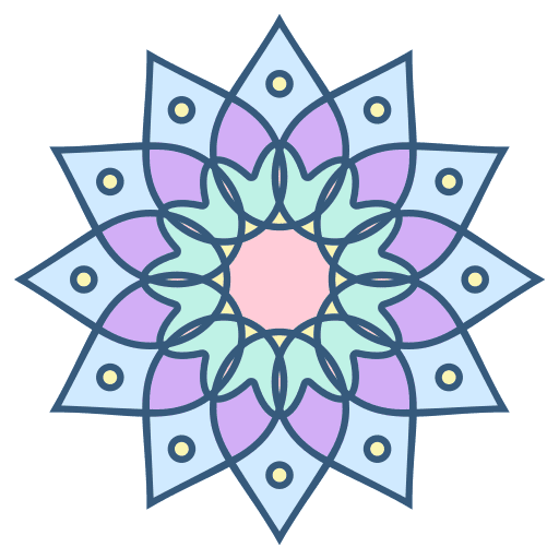Mandala flower design ornament mandala icon Mandala flower design ornament mandala icon