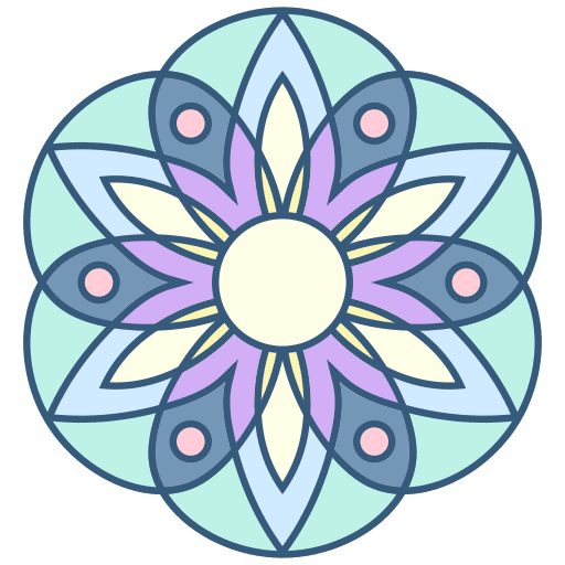 Mandala art and design decoration ornamental icon Mandala art and design decoration ornamental icon