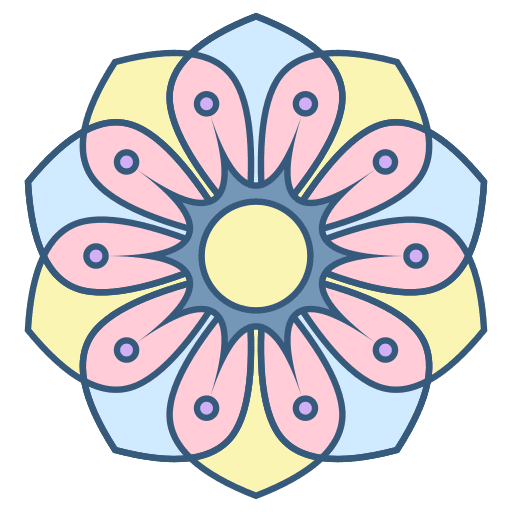 Mandala ornament floral ornamental icon Mandala ornament floral ornamental icon