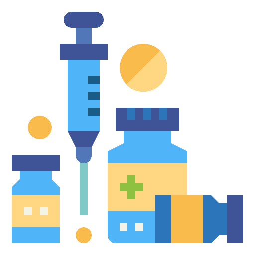 Medicine healthcare and medical drug medicine icon