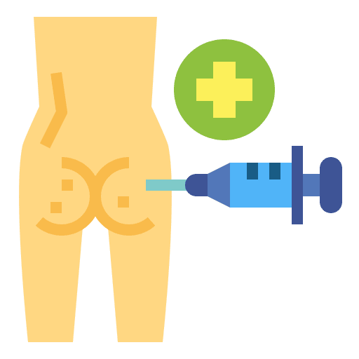 Bottom vaccine healthcare and medical injection icon Bottom vaccine healthcare and medical injection icon