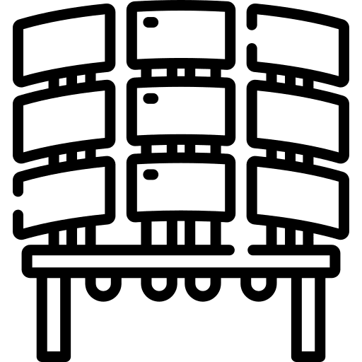 Monitors padlock interface security icon