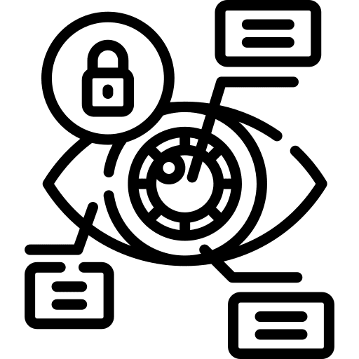 Detector file message security icon Detector file message security icon