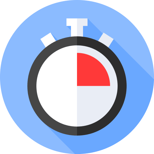 Chronometer time and date wait chronometer icon