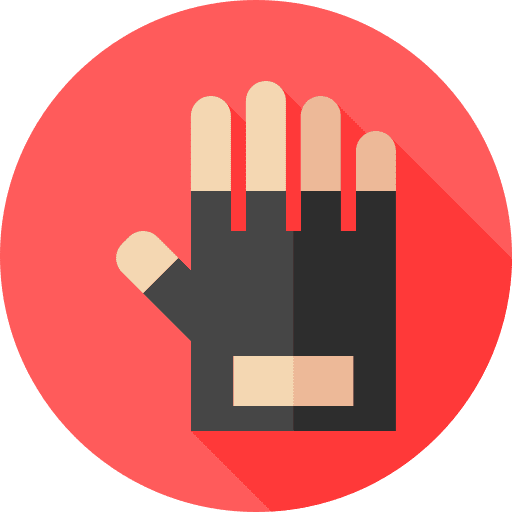 Grip excercise glove grip icon