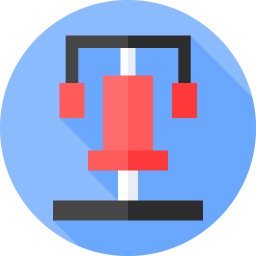 Machine machine workout arm icon