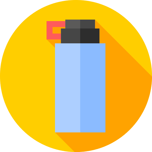 Water bottle hydration water bottle food and restaurant icon Water bottle hydration water bottle food and restaurant icon