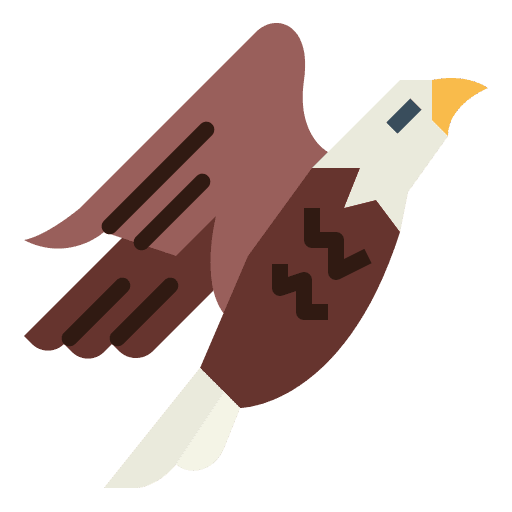 Eagle animal kingdom animal hawk icon