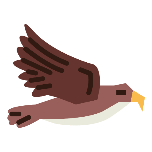 Eagle animal kingdom hawk eagle icon