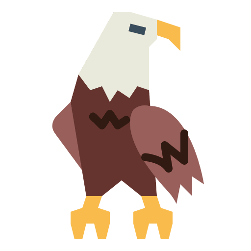 Eagle animals falcon hawk icon