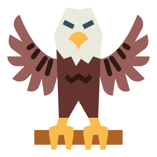 Eagle falcon eagle animal kingdom icon Eagle falcon eagle animal kingdom icon