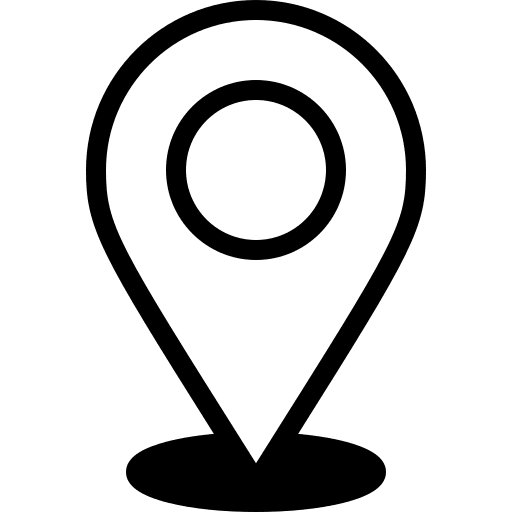 Placeholder geo map point area icon