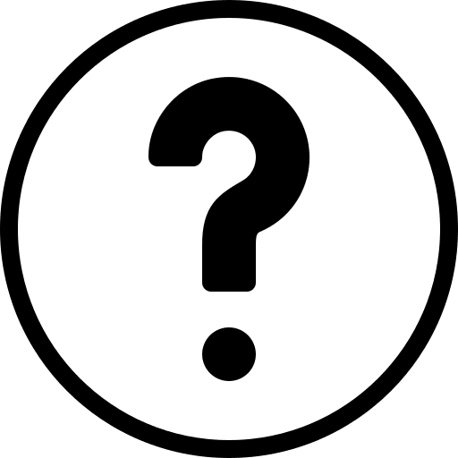 Question help info information icon