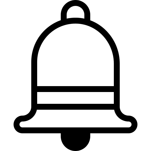 Alarm audio sound notification icon Alarm audio sound notification icon