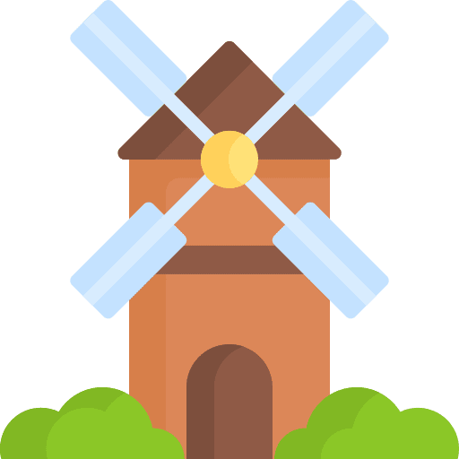Windmill windmill farming and gardening agriculture icon Windmill windmill farming and gardening agriculture icon