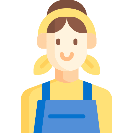 Farmer farming and gardening people professions and jobs icon Farmer farming and gardening people professions and jobs icon