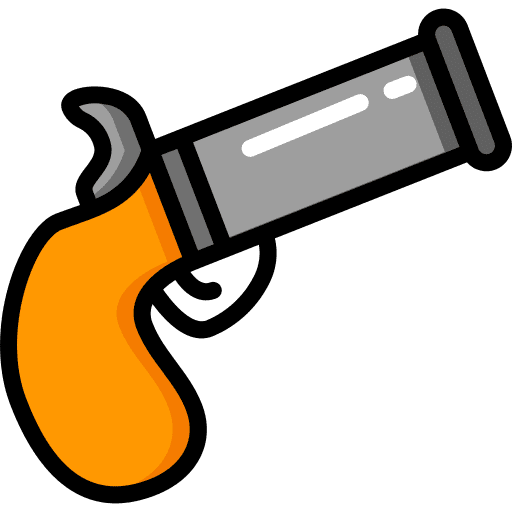 Flare signal light security icon