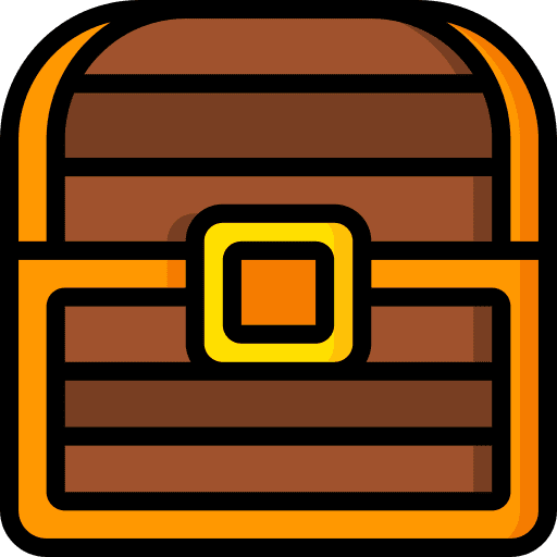 Treasure chest miscellaneous treasure box icon