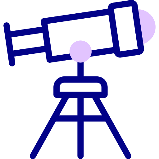 Telescope telescope tripod education icon Telescope telescope tripod education icon