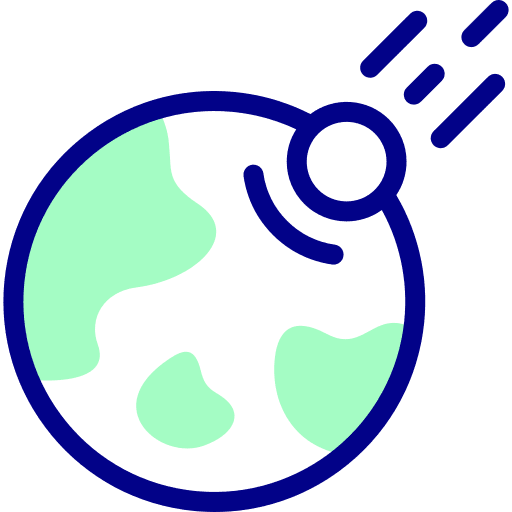 Meteor astronomy meteor science icon Meteor astronomy meteor science icon