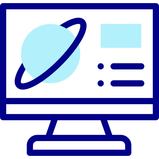 Monitor computer education electronics icon Monitor computer education electronics icon