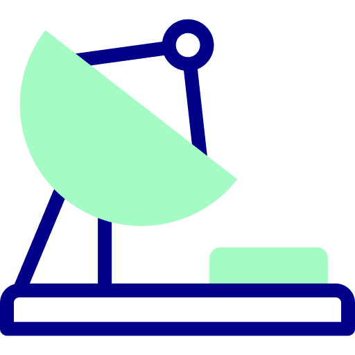 Satellite dish electronics communications satellite dish icon Satellite dish electronics communications satellite dish icon
