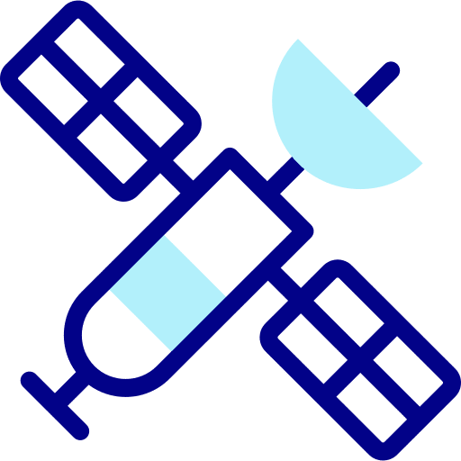 Satellite technology satellite electronics icon Satellite technology satellite electronics icon