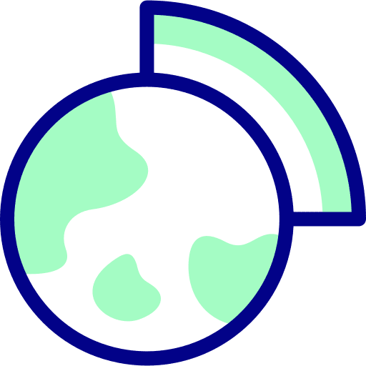 Atmosphere space planet science icon Atmosphere space planet science icon