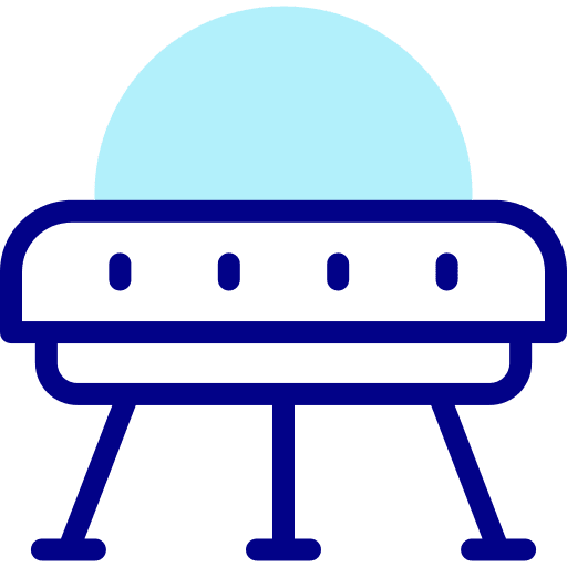 Ufo unidentified object spacecraft spaceship icon Ufo unidentified object spacecraft spaceship icon